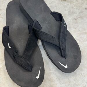 Nike Black Flip Flops